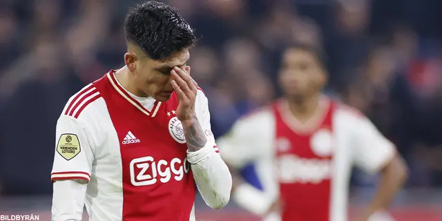 Ajax 1 - 1 (2 - 3 straffläggning) PSV: Förlust i cupfinalen