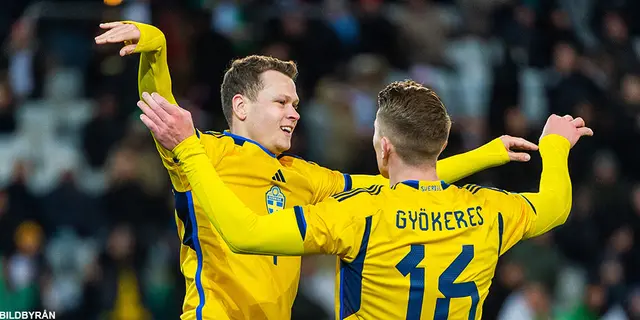 Sverige - Algeriet 2-0 - Komfortabel seger i Malmö