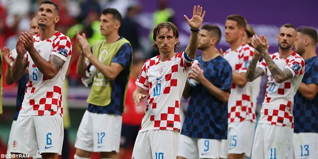 Wales chockerade Kroatien 