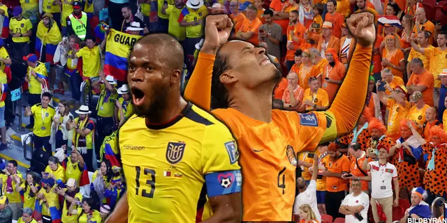 Holland 1 - 1 Ecuador: Sövande missräkning