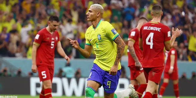 Richarlison matchvinnare för Brasilien