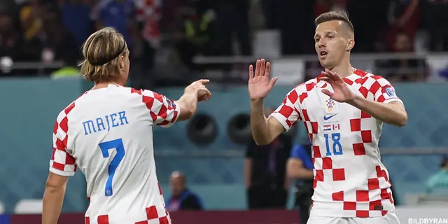 Kroatien – Nordmakedonien 3-0: Majer briljerade i genrepet