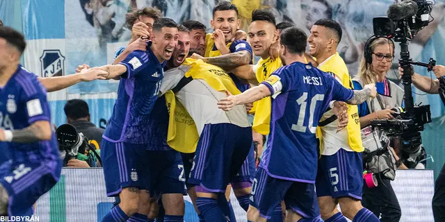 Argentina övertygade i matchen mot Polen