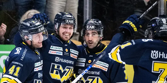 Tangerade rekord och fortsatt effektivt HV71