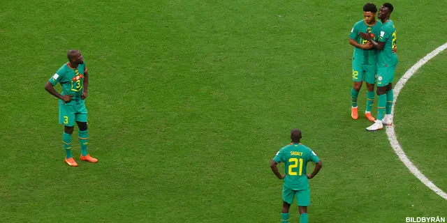 VM/Senegal: England vann - Senegal åker hem