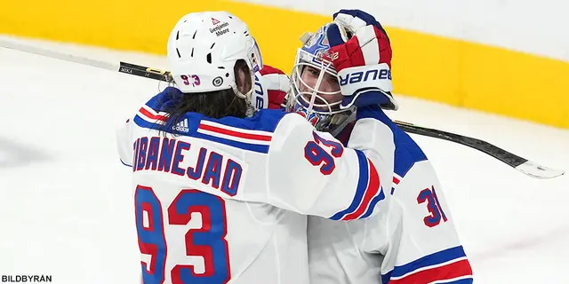 Tre poäng av Zibanejad – se nattens mål här