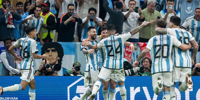 Messi och Argentina till VM-final