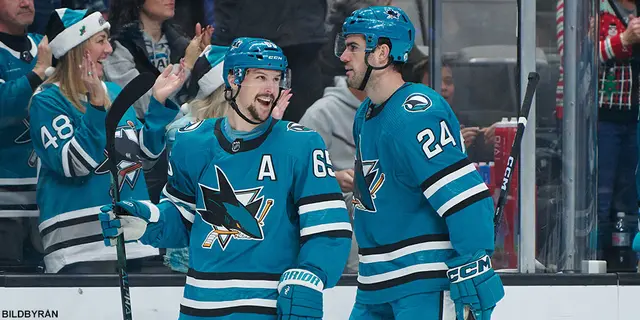 Sharks tog viktiga poäng i jakten på slutspel