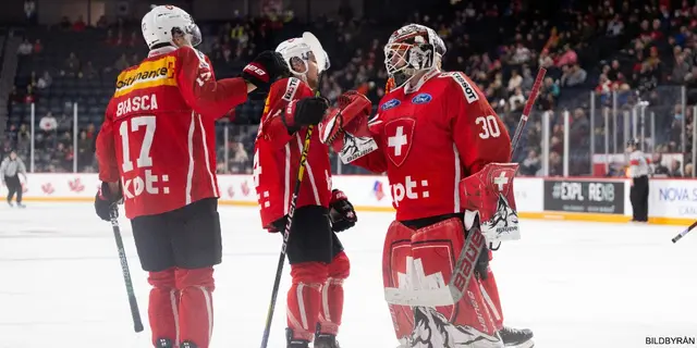 Schweiz stora skräll mot Finland 