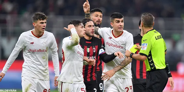 Matchrapport: Milan 2-2 Roma
