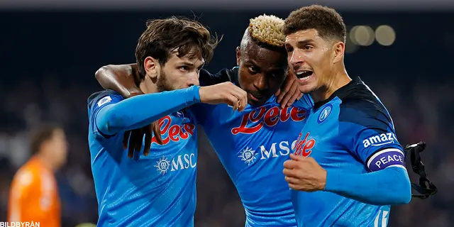 Napoli 5-1 Juventus: Stora siffror på fredagskvällen