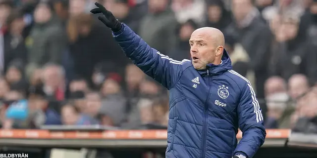 Ajax 1 - 1 Volendam: Adjö Schreuder? UPPDATERING: Schreuder sparkad!