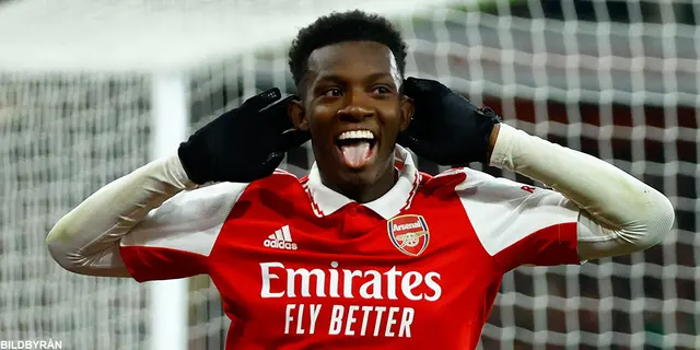 Debut för Eddie Nketiah