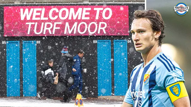 Football's coming home: Hjaldini i Burnley