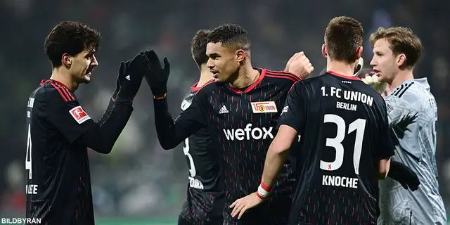 Union Berlin straffade ett pressat Werder Bremen med hög press