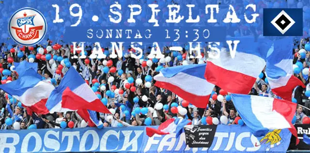 Inför FC Hansa Rostock - Hamburger Sport-Verein