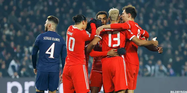 Bayern München gick segrande ur det första mötet mot PSG i åttondelsfinalen - Kingsley Coman blev hjälte med matchens enda mål