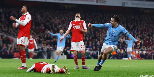 Matchrapport: Arsenal - Man City (1-3)