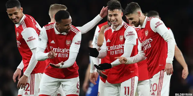 Matchrapport: Arsenal - Everton (4-0)