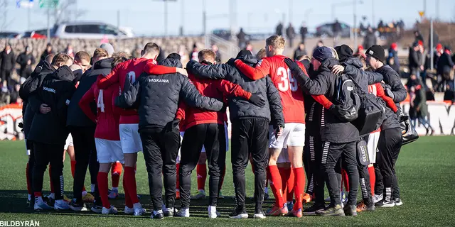 Inför kvartsfinalen mot Mjällby AIF på Gasten IP!