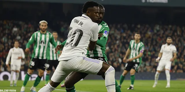 Real Betis - Real Madrid: Matchrapport