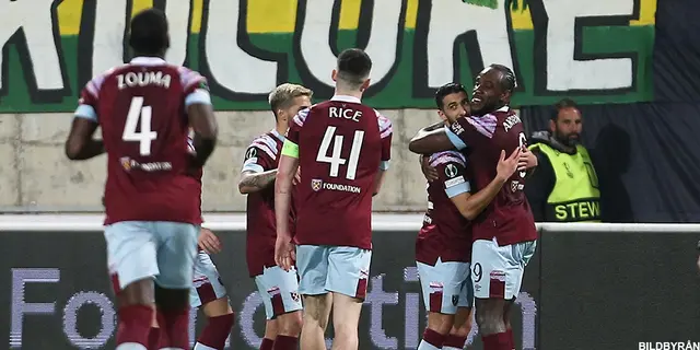 Larnacas passion räckte inte till – West Ham med fördel inför returen