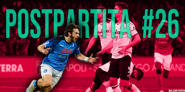 Postpartita #26: Kvaradona har lekstuga!