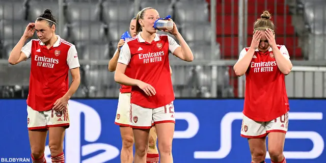 Arsenal Women: Förlust mot Bayern München i Champions League