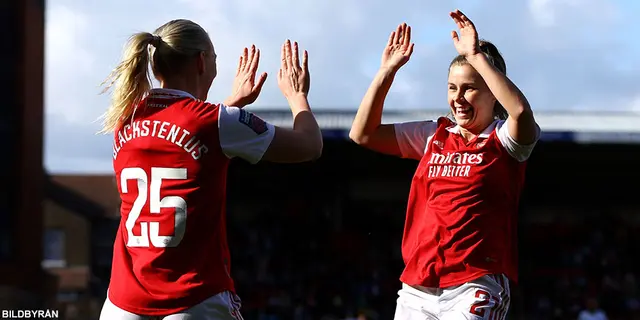 En glödhet avslutning väntar Arsenal FC
