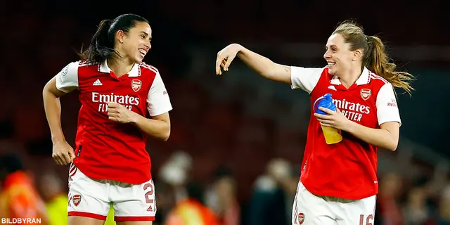 Arsenal Women: Arsenal vidare till semifinal i Champions League