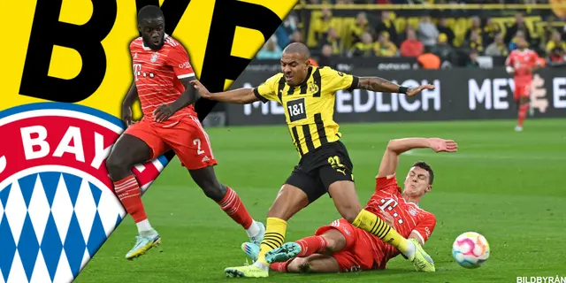 INFÖR: Bayern München - Borussia Dortmund