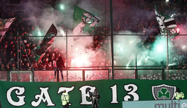 Panathinaikos tog hem derbyt mot Olympiakos och Zuber frälste AEK