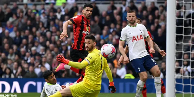 Bournemouth bortabesegrade Spurs