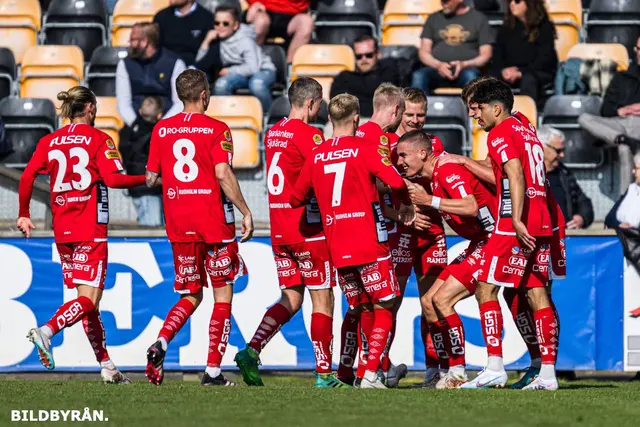 Lagerbielke nickade hem tredje raka segern mot Mjällby 