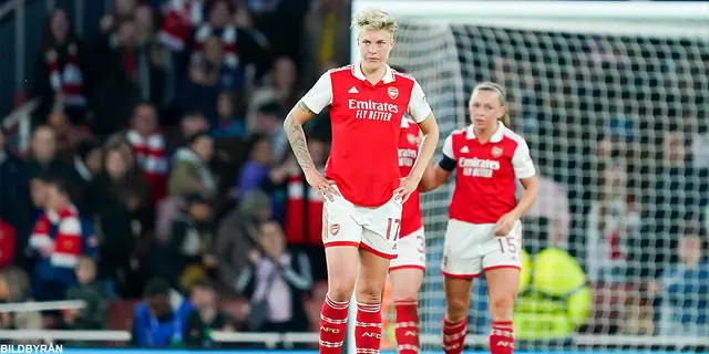 Hjärtekrossande förlust för Arsenal Women i Champions League semifinalen