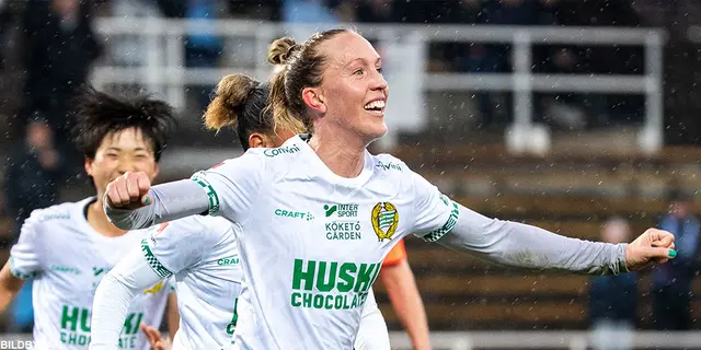 Julia Roddar efter finalvinsten i Svenska Cupen 2023