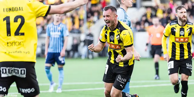 Sex punkter efter 4-1 mot Djurgården