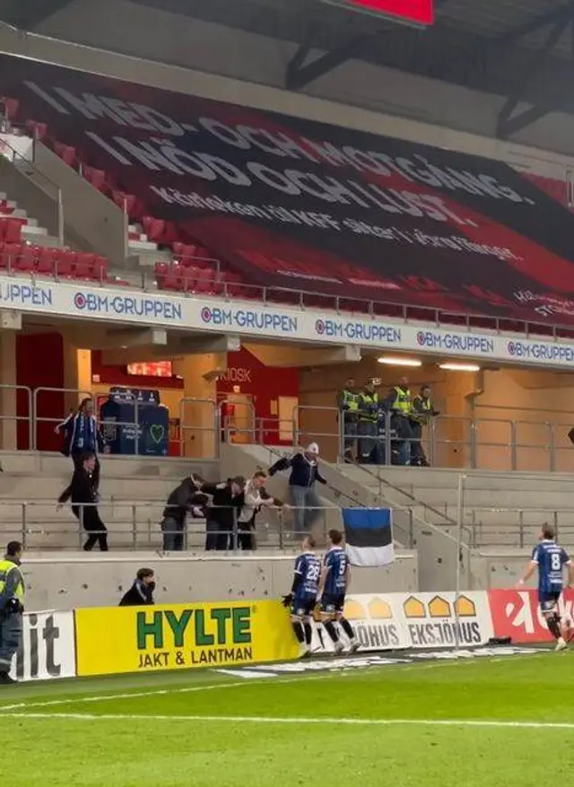 Jamie Roche blev hjälte mot Kalmar