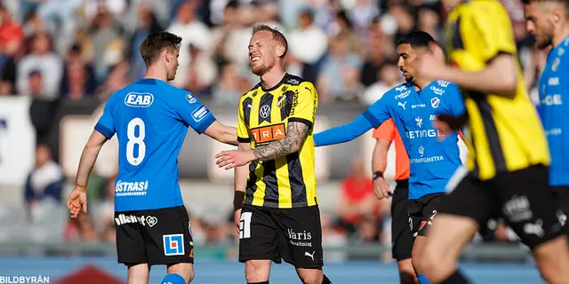 Fyra punkter efter 0-1 mot Halmstad