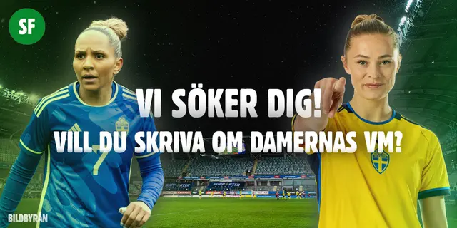 Vill du vara med och bevaka sommarens fotbolls-VM? 