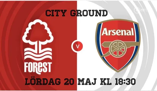 Inför Nottingham Forest - Arsenal 