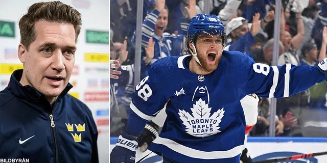 William Nylander uteblir från hockey-VM: ”Truppen vi har på plats är den vi ska ha”