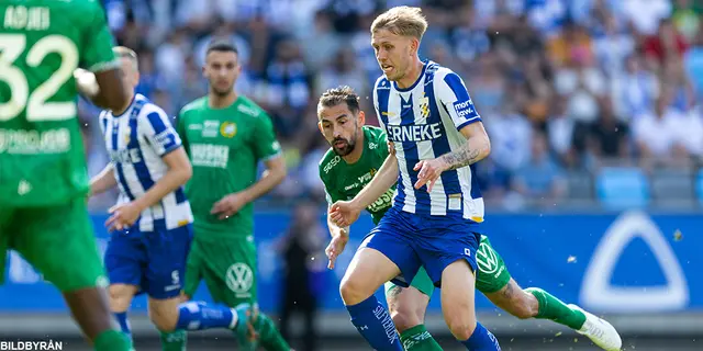 Spelarbetyg IFK Göteborg-Hammarby IF "Vrider och vänder på spelet likt Rodri"