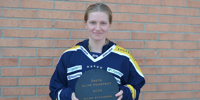 Hilda Svensson – vinnare av EliteProspects Award 2023