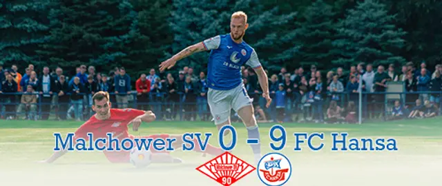 Hansa vann med 9 - 0 