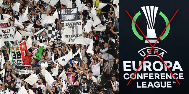 Juventus utesluts ur UEFA Conference League