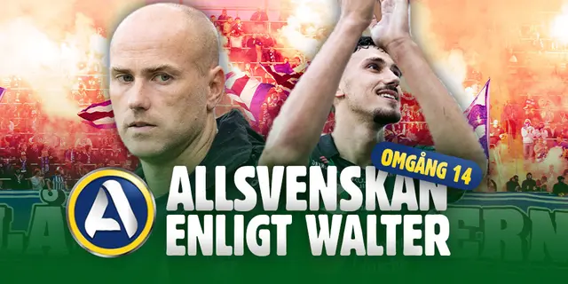 Allsvenskan enligt Walter #14: Toppen, mitten och botten