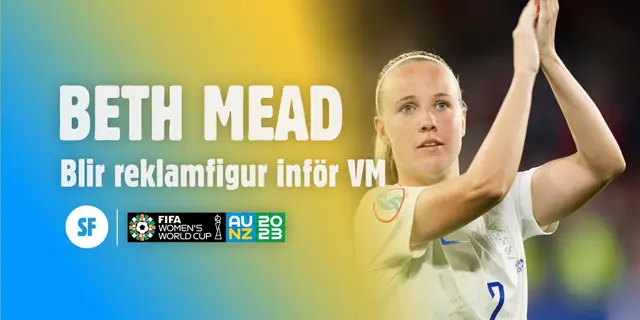 Mead görs odödlig med reklamfigur inför VM