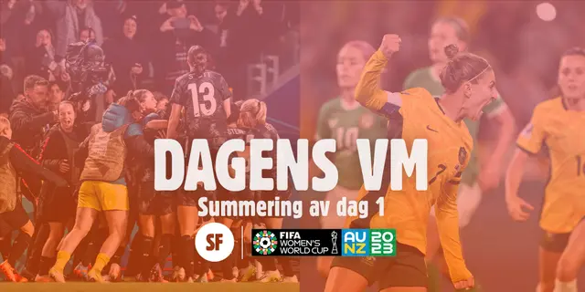 Dagens VM: Premiärdagen summerad