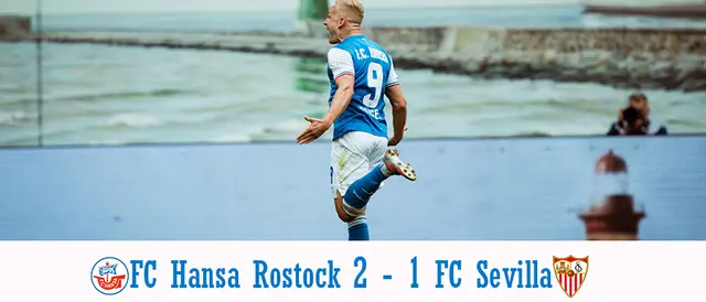 Hansa Rostock vann mot FC Sevilla